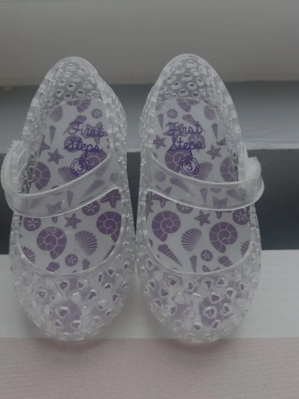 Purple Jelly Sandals Baby/Toddler Size